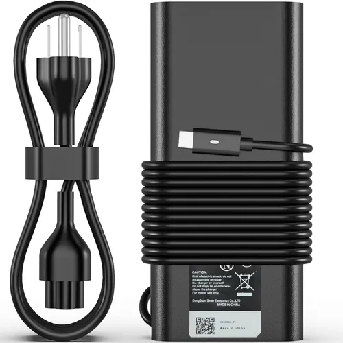 Miniatura 7 de Cargador de laptop USB C de 90 W para Dell XPS 13, Precision 3540, Latitude 3400, 3500, 5289, 5400, 5280, 5480, 5300, 2 en 1, 7400 2 en 1, 7300