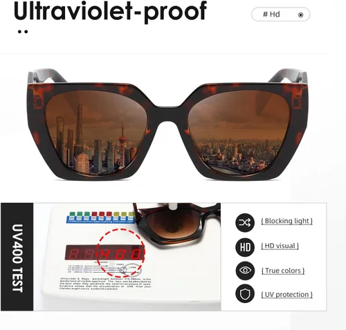 Miniatura 6 de kimorn Gafas de sol para mujeres y hombres de moda retro gafas de sol de moda K1354