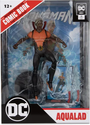 Miniatura 10 de McFarlane Toys DC Direct Page Punchers Aqualad - Figura de acción de 7 pulgadas con Aquaman Comic