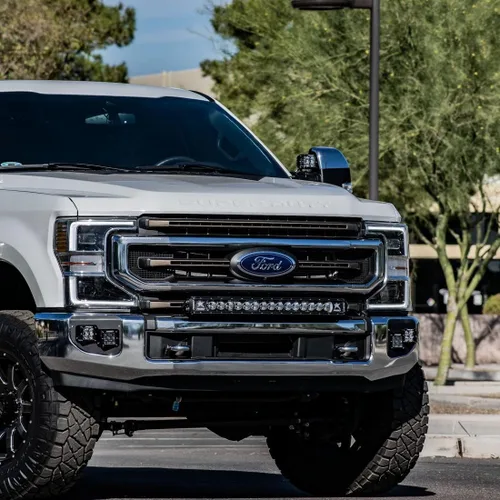 Miniatura 3 de Rigid 46732 Soporte de barra de luz para parachoques compatible con Ford SUPERDUTY 2020+ compatible con todas las barras de luz RIGID Industries