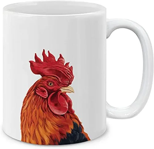 Miniatura 11 de MUGBREW Taza de té de cerámica linda de alpaca de 11 oz