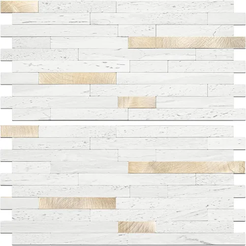 Miniatura 21 de STICKGOO 2 Hojas de Azulejos Adhesivos Despegables para Salpicadero, Azulejos Adhesivos para Salpicadero de Cocina y Baño, Aspecto de Madera Negro