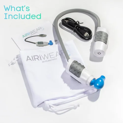Miniatura 9 de Purificador de Aire Personal Portátil – Limpiador de Aire UVC para el Cuello para Viajes y Uso Diario – Recargable, Probado contra Virus