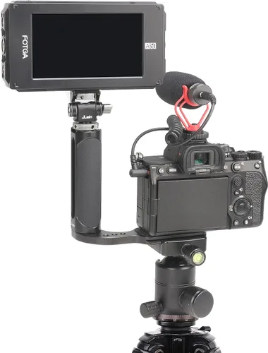 Miniatura 7 de Fotga Soporte estabilizador de agarre lateral universal + placa de trípode Arca Swiss para cámara Canon Nikon Sony DSLR sin espejo R8 R50 R100 R10