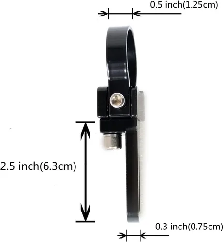 Miniatura 7 de Abrazaderas de montaje de tubo de barra de toro de 1.25 pulgadas, soportes de montaje de barra de luz LED JIUHUAN soportes de montaje para jaula