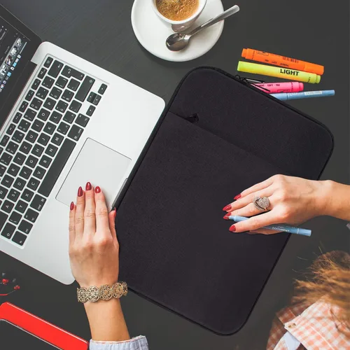 Miniatura 7 de Funda impermeable para laptop de 13 a 13.3 pulgadas, compatible con MacBook Pro/Air, Acer Chromebook R 13, Dell Inspiron 13/Dell XPS 13, HP Stream