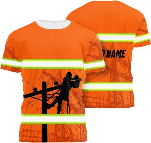 Miniatura 31 de Sudadera con capucha de alta visibilidad para hombre, ropa de trabajo de seguridad Hi Vis con diseño reflectante