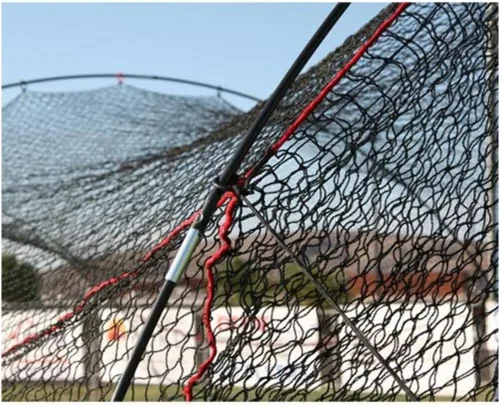 Miniatura 2 de HEATER SPORTS HomeRun - Jaula de bateo de béisbol y sóftbol, con cuadrado integrado para máquina de lanzar (máquina no incluida), jaula de bateo