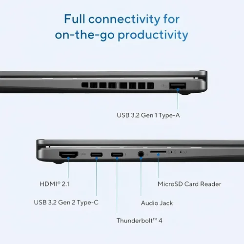 Miniatura 5 de ASUS Vivobook Flip OLED Touch Copilot+ de 14 pulgadas, Intel EVO Core Ultra 7 256V, Wi-Fi 7, bisagra de 360°, Thunderbolt4, Win 11, con mouse