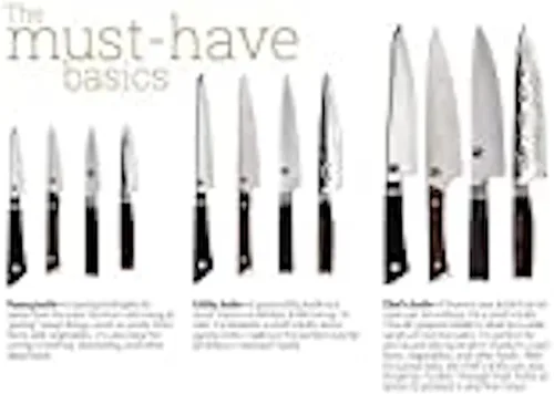 Miniatura 7 de Shun Kanso - Juego de 3 piezas Build-A-Block, incluye cuchillo de chef de 8 pulgadas, acero para afilar y bloque, juego de cuchillos japoneses