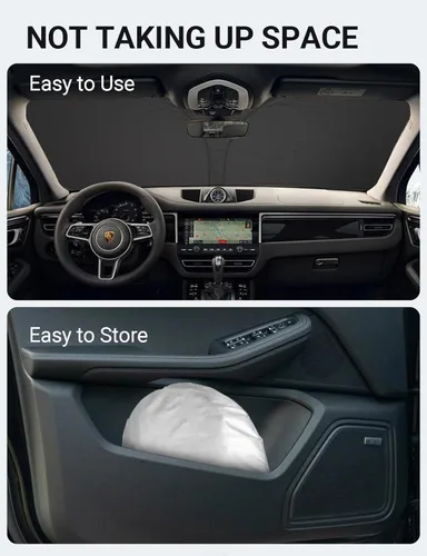 Miniatura 366 de Proadsy Parasol plegable para parabrisas delantero 2026, ajuste personalizado, accesorios para CRV SUV LX EX EX-L EX-L Navi Touring 2017-2022