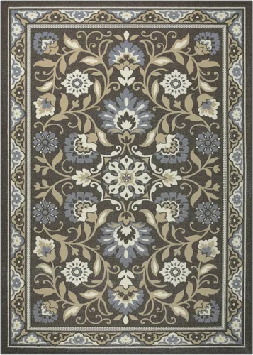 Miniatura 9 de Maples Rugs Florence - Alfombra antideslizante y lavable de 2 pies 6 pulgadas x 3 pies 10 pulgadas para pasillo de cocina