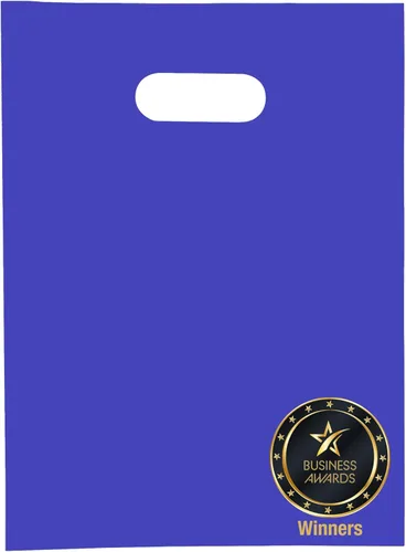 Miniatura 20 de Choice Marts - 100 bolsas de 1.5 mil de grosor, 9 x 12 pulgadas, bolsas de agradecimiento con asas extra brillantes, perfectas para mercancía