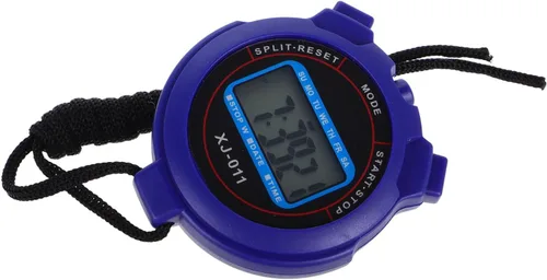 Cronómetro deportivo digital con pantalla grande, funcionamiento silencioso para natación, correr, fitness, fácil de usar para entrenadores,