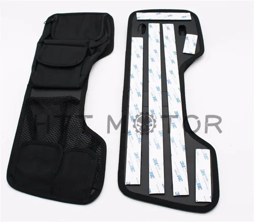 Miniatura 4 de LA01 - Juego organizador de tapas de alforja compatible con Harley Davidson Touring modelos 93-13