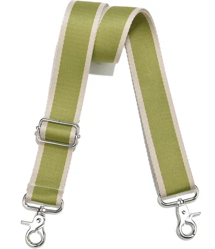 Miniatura 23 de Correa de Bolso Ancha Correa de Hombro Ajustable Correa de Repuesto Cruzada Correa de Bolso de Hardware Plateado
