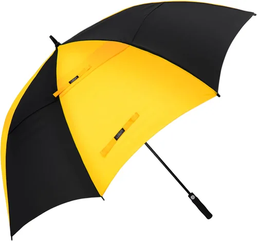 Miniatura 23 de G4Free Paraguas de Golf Automático Abierto de 47/54/62/68 Pulgadas de Tamaño Extra Grande con Doble Cubierta Ventilada Resistente al Viento e