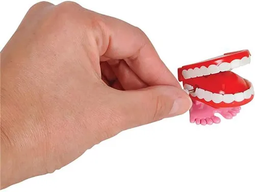 Miniatura 3 de The Dreidel Company Juguetes de dientes que muerden y parlotean los dientes para niños, recuerdos de fiesta de cumpleaños, regalos novedosos