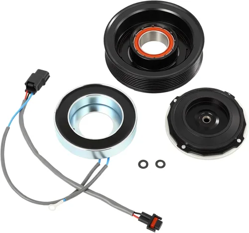 Miniatura 9 de cciyu Embrague del compresor del aire acondicionado para Ford Focus 2.0L 2000-2002 Asamblea de compresores de reparación de automóviles 57162 58162