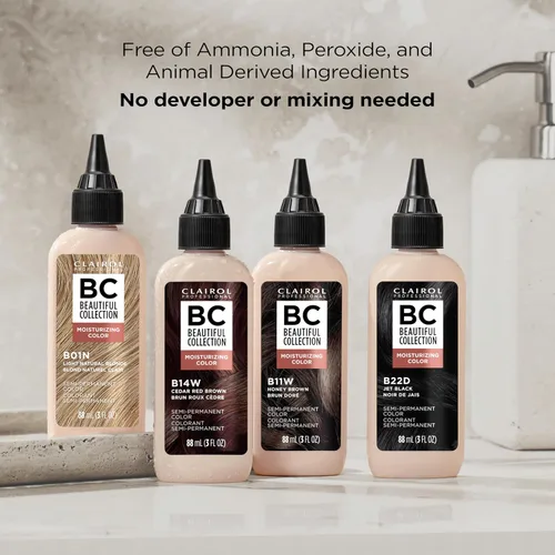 Miniatura 5 de Clairol Professional Beautiful Collection Semi-Permanent Hair Color with Zero Damage for All Hair Textures Packaging May Vary 56D Ciruela