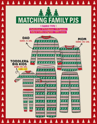 Miniatura 87 de VAENAIT BABY Infant Toddler Kids Adult Couple Family Matching Women Men Christmas Pjs Xmas Holiday Buffalo Plaid Pajama Set
