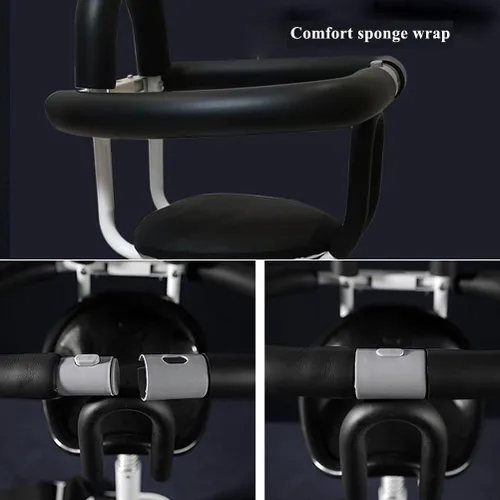 Miniatura 8 de Bicicleta Eléctrica Niño Asiento de Seguridad Pedal Motocicleta Scooter Puede Levantar Asiento Delantero Desmontable Bebé Niños