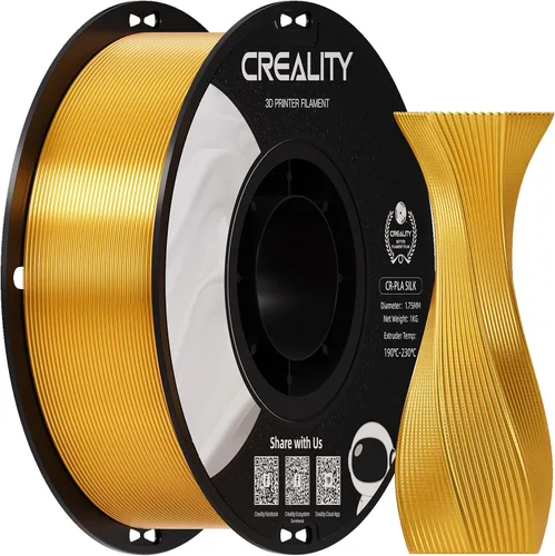 Miniatura 46 de Creality Filamento de madera PLA de 4.4 lbs, filamento de impresora 3D de 0.069 in, textura seda suave, dureza, filamento de impresión de carrete