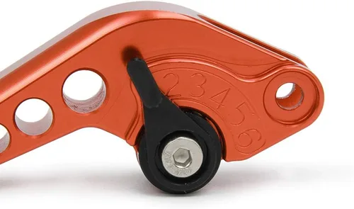 Miniatura 7 de AnXin Palancas de embrague de freno corto CNC para 1290/1190/1090/1050 Adventure R 2013-2020/690 Enduro R/SMC/SMC R2014-2023 Naranja