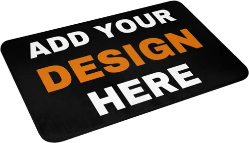 Miniatura 3 de Tapete personalizado para puerta delantera, divertido tapete de entrada para interiores y exteriores, tapete de entrada para el hogar, oficina