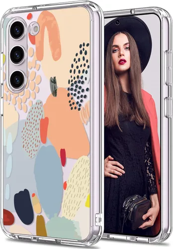 Miniatura 15 de ICEDIO Funda para Samsung Galaxy S23 Plus, delgada, transparente, con diseños de moda, para niñas y mujeres, funda protectora duradera y resistente