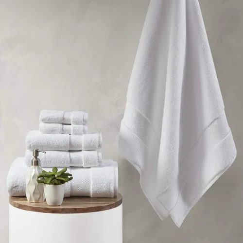 Miniatura 11 de Madison Park Signature Splendor - Juego de toallas de baño de lujo 100% algodón, suave, felpa de 1000 GSM, pesadas, calidad de hotel, cero torsión