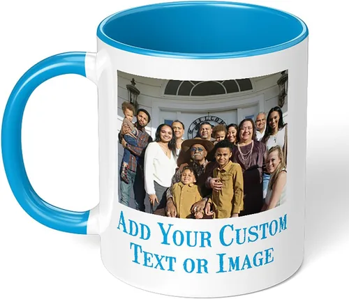 Miniatura 36 de Taza de café personalizada con foto, taza de cerámica personalizada de 11oz, taza de té con foto personalizada, idea única de regalo, Taza Café