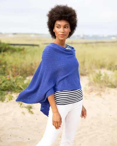 Miniatura 5 de CLAUDIA NICHOLE by Alashan Poncho estilo vestido, 100% cachemira