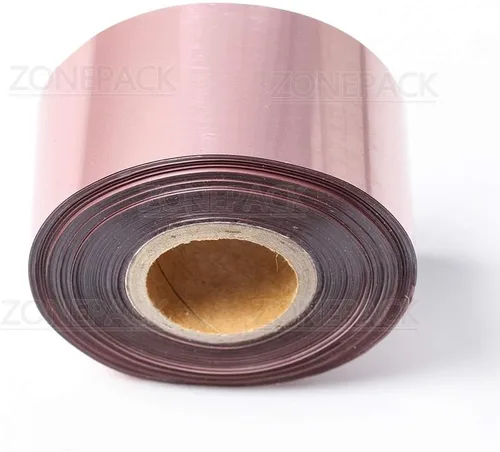 Miniatura 4 de ZONEPACK Papel de aluminio de estampado en caliente, papel de transferencia de calor rosa rosa para estampado de cuero, manualidades, invitaciones