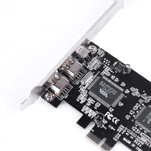 Miniatura 8 de Tarjeta controladora PCI E PCI Express FireWire 1394a IEEE 1394 con cable Firewire 800Mbps Tarjeta de captura de imagen