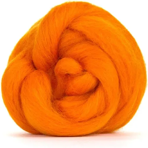 Miniatura 22 de Revolution Fibers Lana Corriedale teñida 8.2 onzas de parte superior de lana peinada de primera calidad 26 micras, 100% lana Corriedale pura