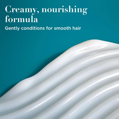 Miniatura 5 de OGX Acondicionador hidratante nutritivo + leche de coco, acondicionador hidratante y restaurador hidrata para cabello suave después del primer uso