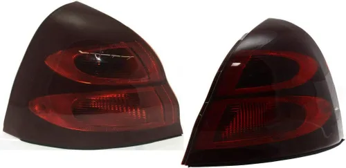 Miniatura 7 de KarParts360: Para 2004 2005 2006 2007 2008 Pontiac Grand Prix Conjunto de luz trasera lado del pasajero con bombillas sustituye a GM2801176