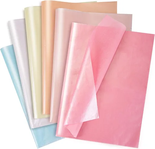Miniatura 10 de Larcenciel 60 hojas de papel de seda floral vintage, papel de seda de arte de flores silvestres para bolsas de regalo y embalaje, suministros