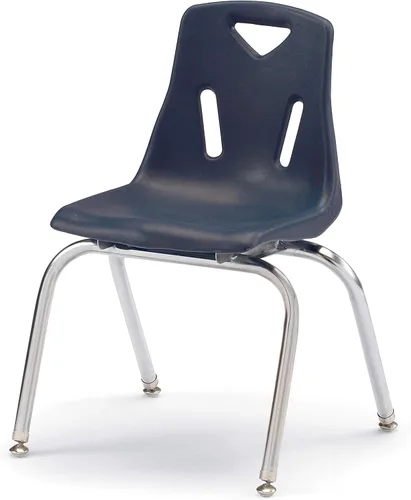Miniatura 13 de Berries silla apilable con patas cromadas