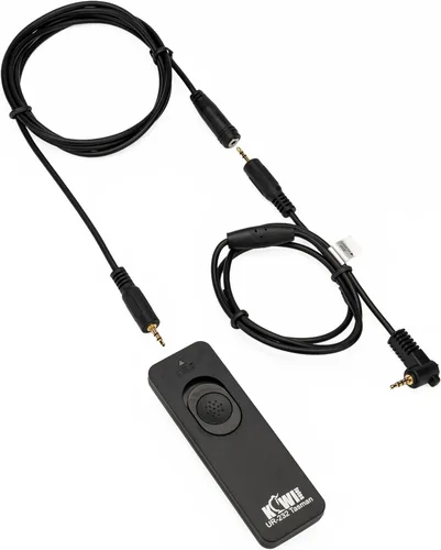 Correa de liberación de obturador con control remoto Kiwifotos DMW-RSL1 para cámaras Panasonic G9 II G7 G85 GH7 GH6 GH5 GH5S GH4 S5 S1 S1R S1H GX8