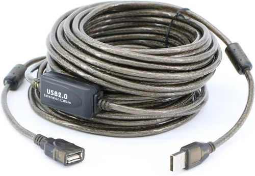 Miniatura 8 de Cable de extensión USB 2.0 A macho a hembra de alta velocidad 480 Mbps (30 pies)