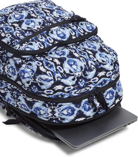 Miniatura 3 de Vera Bradley Mochila campus de algodón para mujer Ikat Island talla única