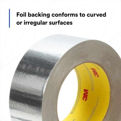 Miniatura 6 de Venture Tape 3M 1521CW - Cinta de aluminio natural, 1.890 in x 149.9 ft, 1,4 mil (paquete de 24)