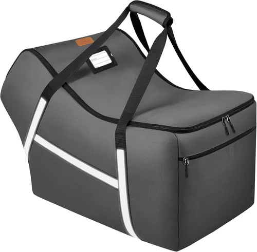 Miniatura 8 de Bolsa de viaje para asiento de carro infantil para avión, compatible con todos los asientos de carro Nuna Pipa y base, Chicco KeyFit 30 y base, Verde