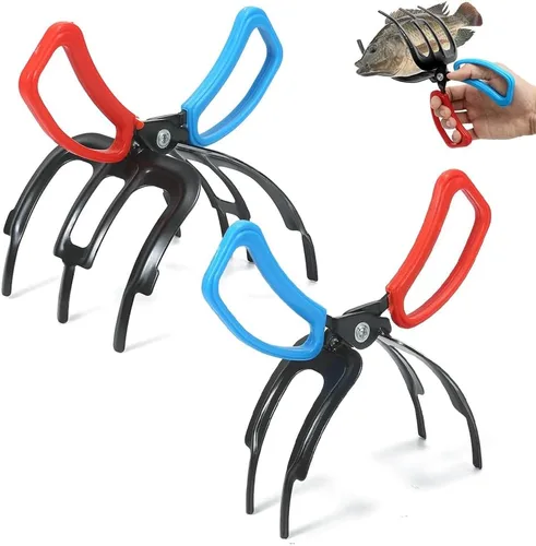 Miniatura 9 de FXOICMI Pinza de Pesca de 3 Garras, Alicates de Pesca de Metal, Herramienta de Agarre de Pesca Antideslizante, Pinzas de Pesca Multifuncionales