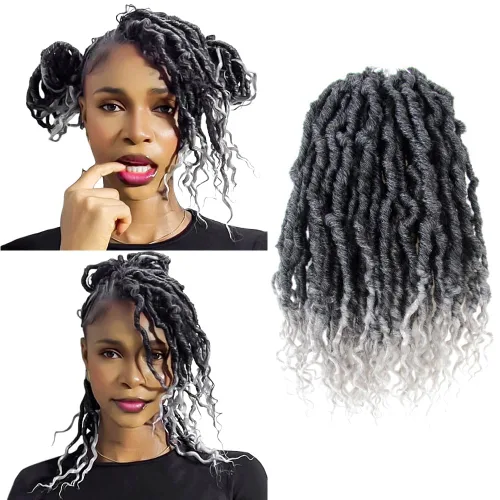 Miniatura 9 de BOHOBABE Rastas Falsas de Cabello de Ganchillo de 30 Pulgadas, Rastas Suaves Boho de Ganchillo con Puntas Rizadas, Rastas Largas de Diosa Bohemia