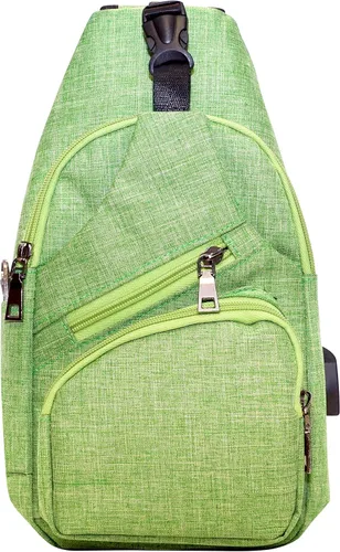 Miniatura 91 de Nupouch Mochila cruzada antirrobo, carga USB, mochila ligera para viajes, senderismo, todos los días