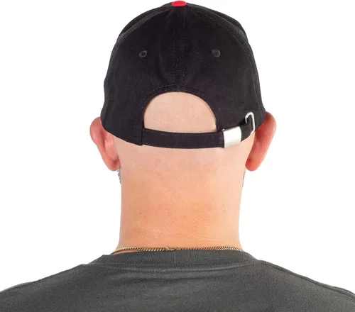 Miniatura 6 de Dodge SRT Hellcat Cap - Personalizada - Estructurado 6 Paneles - NegroRojoBlanco, Negro