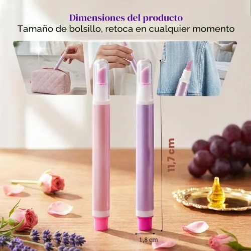 Miniatura 7 de 2 en 1 empujador de aceite para cutículas, nuevo removedor de cutículas de cerámica, bolígrafo de aceite de uñas portátil para manicura, Mezcla